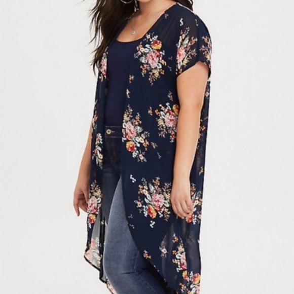 torrid Tops - Torrid Floral Kimono